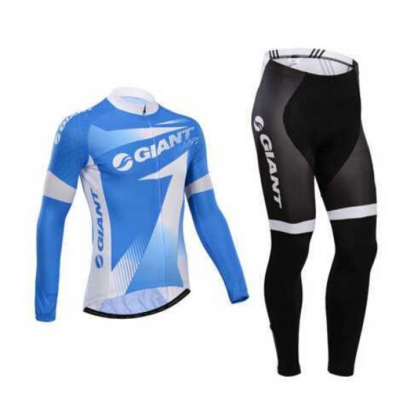 Giant 2014 Fahrradbekleidung Radtrikot Satz Langarm und Lange Radhose blau ITU5D Giant 2014 Fahrradbekleidung Radtrikot Satz Langarm und Lange Radhose blau ITU5D
