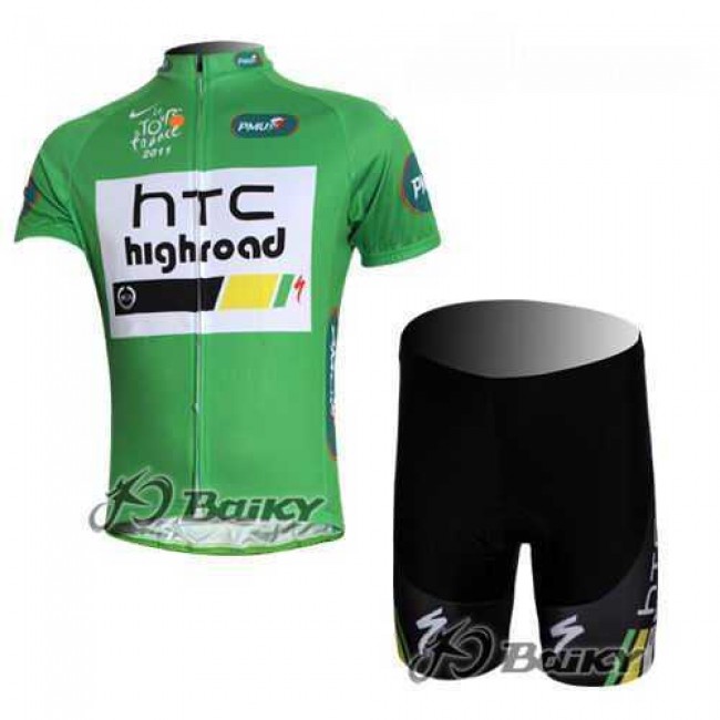 HTC-Highroad Pro Team Radbekleidung Radtrikot Kurzarm und Fahrradhosen Kurz grün H54RY HTC-Highroad Pro Team Radbekleidung Radtrikot Kurzarm und Fahrradhosen Kurz grün H54RY