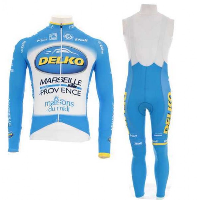 2016 KTM-Delko Marseille Provence Set Fahrradbekleidung Radtrikot Langarm blau+Lange Trägerhosen Online 1I12C 2016 KTM-Delko Marseille Provence Set Fahrradbekleidung Radtrikot Langarm blau+Lange Trägerhosen Online 1I12C