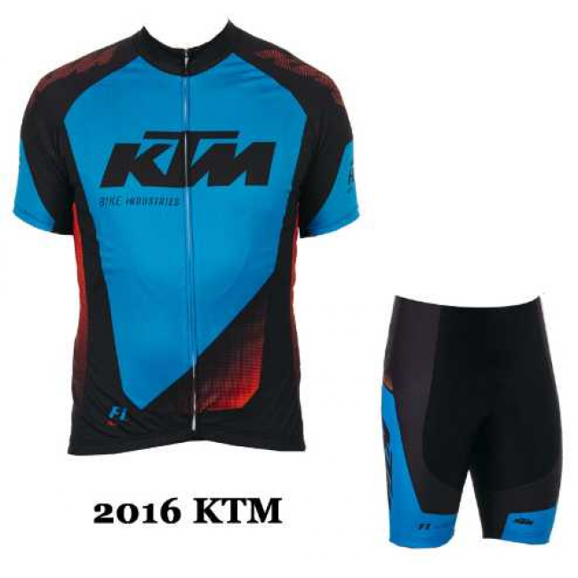 2016 KTM Fahrradkleidung Radsportbekleidung Kurzarm Trikot+Trägerhose Kurz blau 03 XUVCV 2016 KTM Fahrradkleidung Radsportbekleidung Kurzarm Trikot+Trägerhose Kurz blau 03 XUVCV