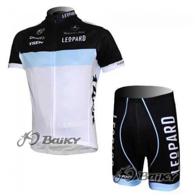Leopard Trek Pro Team Radbekleidung Radtrikot Kurzarm und Fahrradhosen KurzSchwarz blau weiß 6WKS3 Leopard Trek Pro Team Radbekleidung Radtrikot Kurzarm und Fahrradhosen KurzSchwarz blau weiß 6WKS3