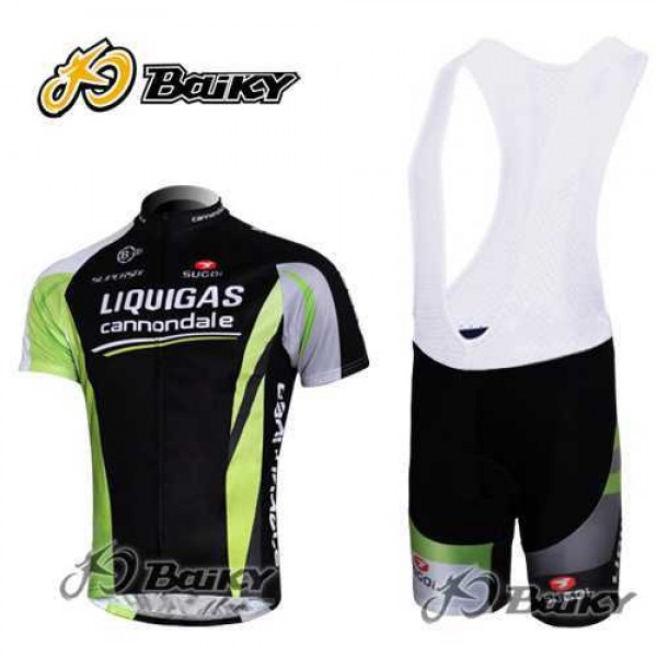 Liquigas Cannondale Fahrradbekleidung Radteamtrikot Kurzarm+Kurz Radhose Kaufen Schwarz grün PS97Z Liquigas Cannondale Fahrradbekleidung Radteamtrikot Kurzarm+Kurz Radhose Kaufen Schwarz grün PS97Z