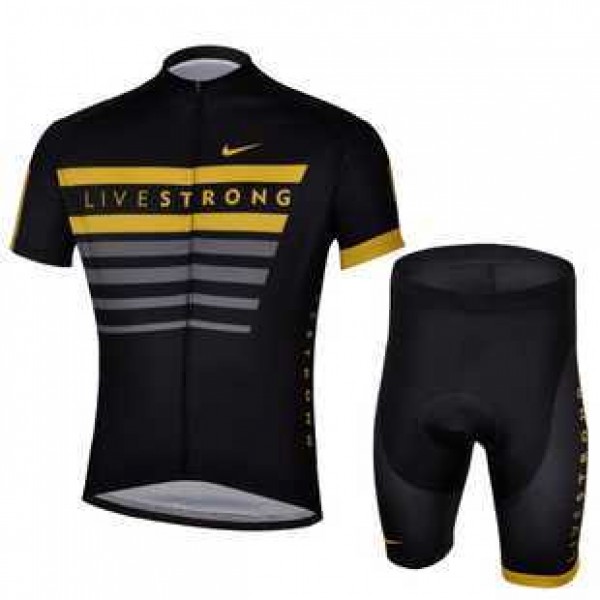 2013 Livestrong Radbekleidung Radtrikot Kurzarm und Fahrradhosen Kurzje Schwarz gelb K1H0O 2013 Livestrong Radbekleidung Radtrikot Kurzarm und Fahrradhosen Kurzje Schwarz gelb K1H0O