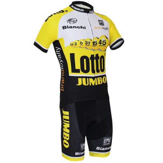 2015 Lotto NL JUMBO Fahrradbekleidung Radteamtrikot Kurzarm+Kurz Radhose 4FTPF 2015 Lotto NL JUMBO Fahrradbekleidung Radteamtrikot Kurzarm+Kurz Radhose 4FTPF