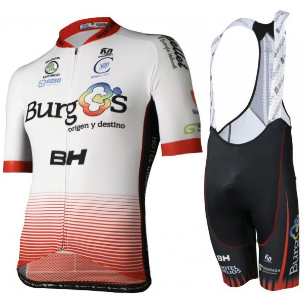 Burgos BH Pro Team 2018 Fahrradbekleidung Radtrikot Satz Kurzarm+Kurz Trägerhose 46L0T Burgos BH Pro Team 2018 Fahrradbekleidung Radtrikot Satz Kurzarm+Kurz Trägerhose 46L0T