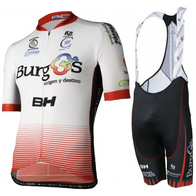Burgos BH Pro Team 2018 Fahrradbekleidung Radtrikot Satz Kurzarm+Kurz Trägerhose 46L0T Burgos BH Pro Team 2018 Fahrradbekleidung Radtrikot Satz Kurzarm+Kurz Trägerhose 46L0T