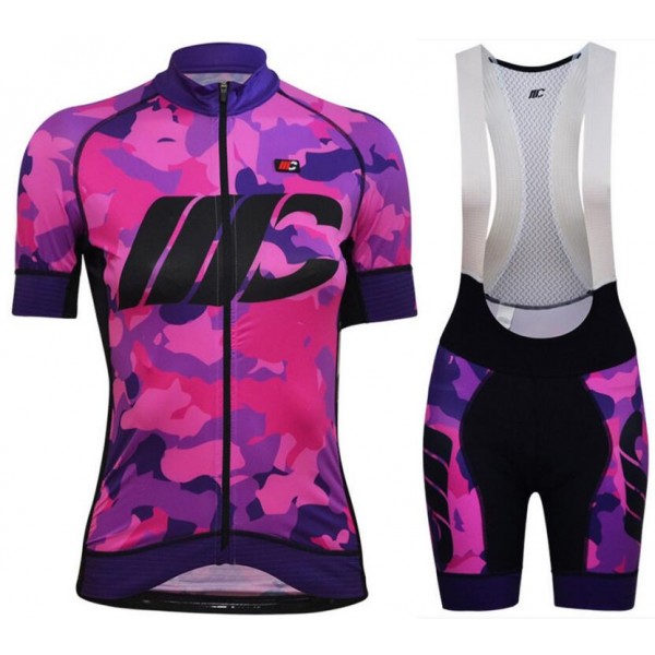Cipollini Prestige Damen Camo violet Fahrradbekleidung Radtrikot Satz Kurzarm+Kurz Trägerhose FJK3P Cipollini Prestige Damen Camo violet Fahrradbekleidung Radtrikot Satz Kurzarm+Kurz Trägerhose FJK3P