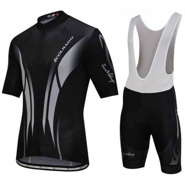 Colnago Master Pissei Schwarz grijs Fahrradbekleidung Radtrikot Satz Kurzarm+Kurz Trägerhose RZDG2 Colnago Master Pissei Schwarz grijs Fahrradbekleidung Radtrikot Satz Kurzarm+Kurz Trägerhose RZDG2