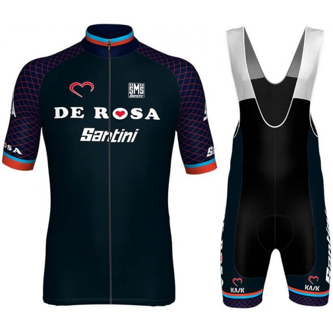 TEAM DE ROSA SANTINI 2018 Fahrradbekleidung Radtrikot Satz Kurzarm+Kurz Trägerhose CBBUI TEAM DE ROSA SANTINI 2018 Fahrradbekleidung Radtrikot Satz Kurzarm+Kurz Trägerhose CBBUI