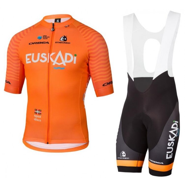 EUSKADI 2018 Fahrradbekleidung Radtrikot Satz Kurzarm+Kurz Trägerhose HJNCS EUSKADI 2018 Fahrradbekleidung Radtrikot Satz Kurzarm+Kurz Trägerhose HJNCS