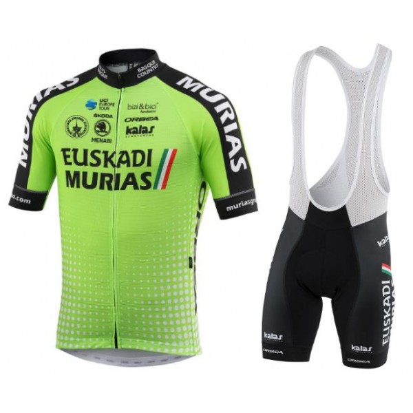 EUSKADI MURIAS 2018 TEAM Fahrradbekleidung Radtrikot Satz Kurzarm+Kurz Trägerhose EULXN EUSKADI MURIAS 2018 TEAM Fahrradbekleidung Radtrikot Satz Kurzarm+Kurz Trägerhose EULXN