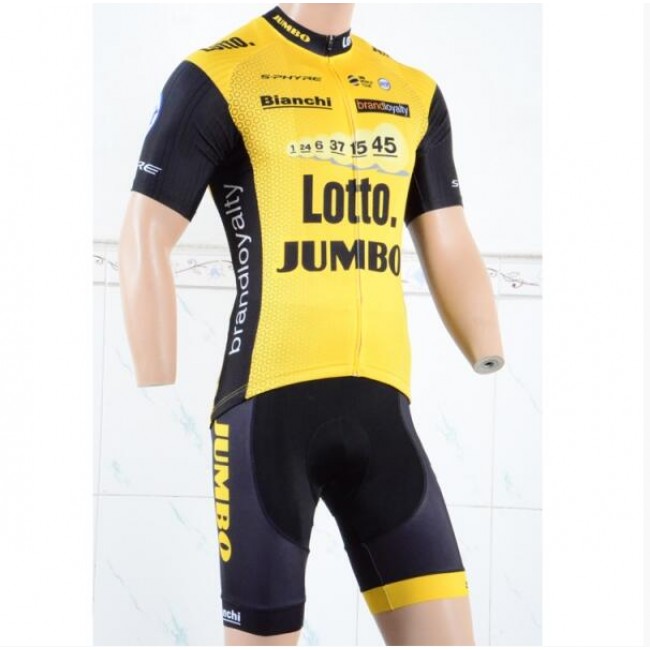 LottoNL-Jumbo 2018 Set Fahrradbekleidung Radtrikoten+Kurz Radhose 5RLKV LottoNL-Jumbo 2018 Set Fahrradbekleidung Radtrikoten+Kurz Radhose 5RLKV