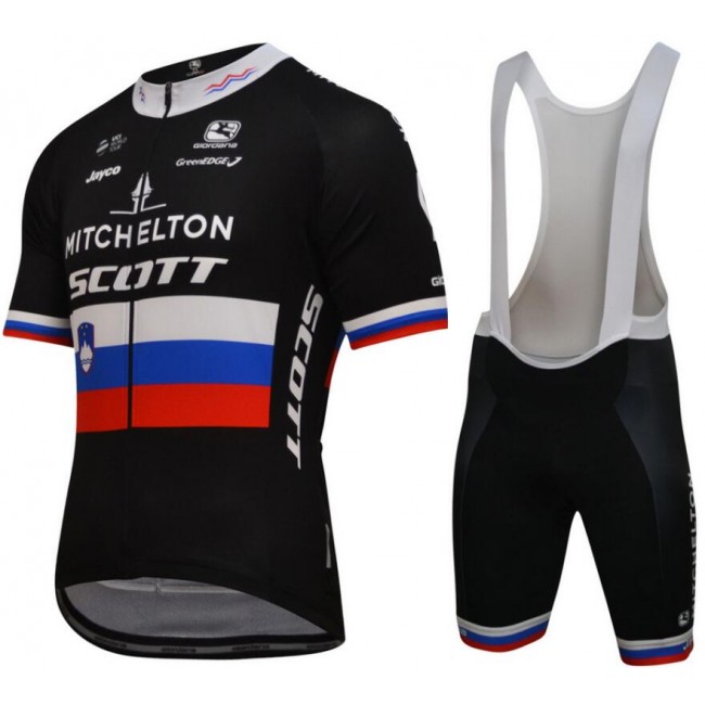 Mitchelton Scott 2018-Slovenian champion Fahrradbekleidung Radtrikot Satz Kurzarm+Kurz Trägerhose GFCA3 Mitchelton Scott 2018-Slovenian champion Fahrradbekleidung Radtrikot Satz Kurzarm+Kurz Trägerhose GFCA3