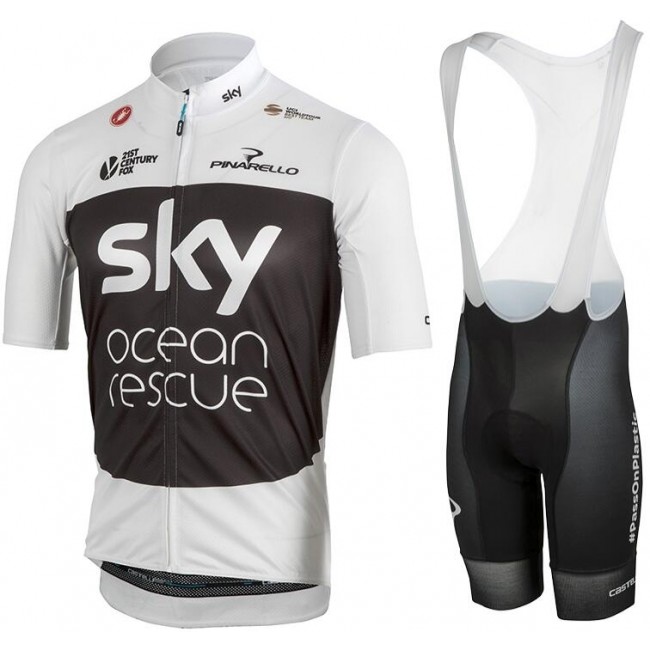 TEAM SKY Tour de France 2018 Fahrradbekleidung Radtrikot Satz Kurzarm+Kurz Trägerhose XDL9C TEAM SKY Tour de France 2018 Fahrradbekleidung Radtrikot Satz Kurzarm+Kurz Trägerhose XDL9C