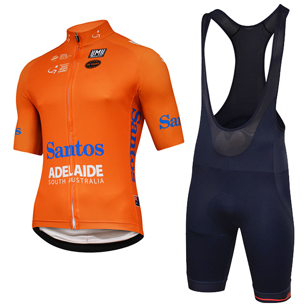 2018 TOUR DOWN UNDER Santos Fahrradbekleidung Radtrikot Satz Kurzarm+Kurz Trägerhose 9RGFS 2018 TOUR DOWN UNDER Santos Fahrradbekleidung Radtrikot Satz Kurzarm+Kurz Trägerhose 9RGFS