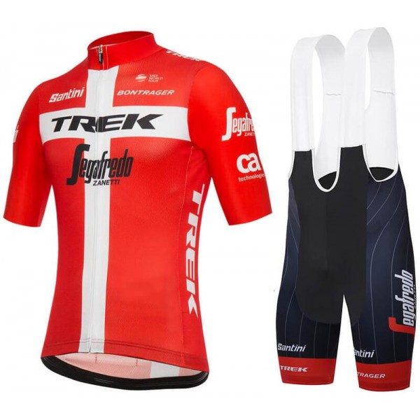 Trek-Segafredo Danish champion 2018 Fahrradbekleidung Radtrikot Satz Kurzarm+Kurz Trägerhose J6C8H Trek-Segafredo Danish champion 2018 Fahrradbekleidung Radtrikot Satz Kurzarm+Kurz Trägerhose J6C8H