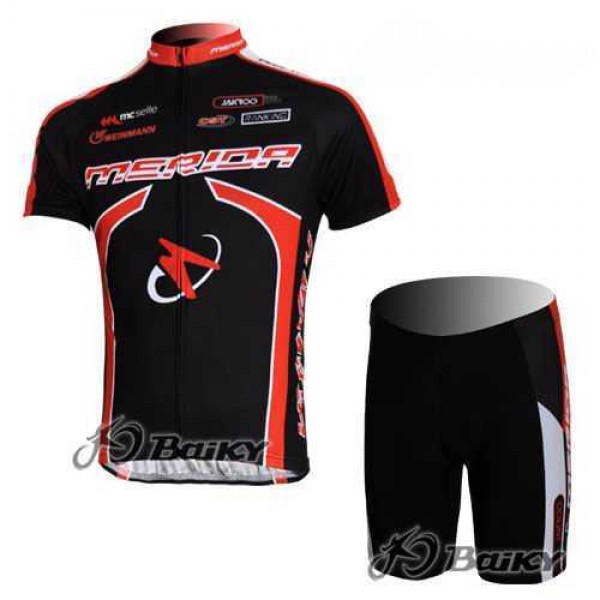 Merida Multivan Flex Stay Radbekleidung Radtrikot Kurzarm und Fahrradhosen Kurz Schwarz Rot KV2QQ Merida Multivan Flex Stay Radbekleidung Radtrikot Kurzarm und Fahrradhosen Kurz Schwarz Rot KV2QQ