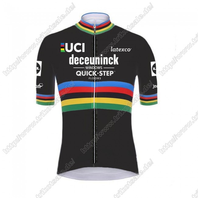 Deceuninck quick step 2021 UCI World Champion Fahrradtrikot Radsport JACKE Deceuninck quick step 2021 UCI World Champion Fahrradtrikot Radsport JACKE