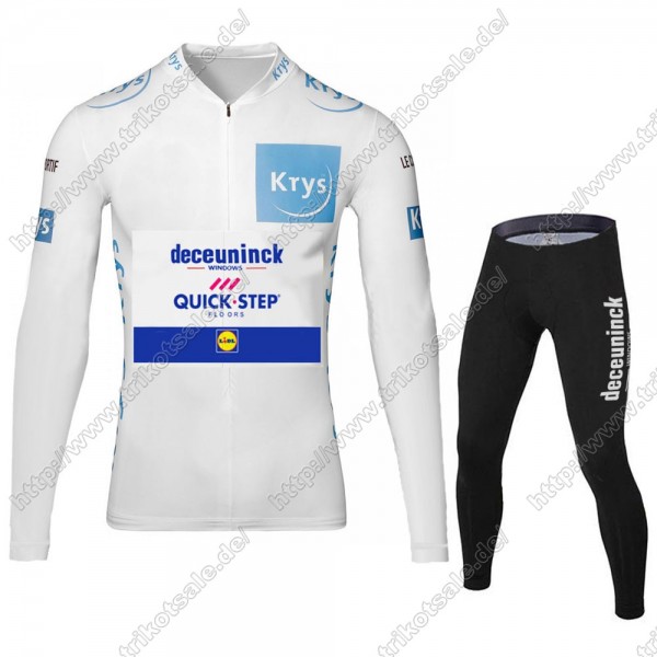 Deceuninck quick step 2021 Tour De France Fahrradbekleidung Radtrikot Langarm+Lang Trägerhose CFVOM Deceuninck quick step 2021 Tour De France Fahrradbekleidung Radtrikot Langarm+Lang Trägerhose CFVOM