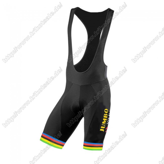 Team Jumbo Visma UCI World Champion 2021 Cuissard à bretelle EGIEI Team Jumbo Visma UCI World Champion 2021 Cuissard à bretelle EGIEI