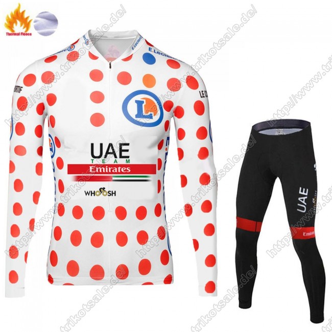Winter Thermal Fleece UAE EMIRATES Tour De France 2021 Fahrradbekleidung Radtrikot Langarm+Lang Trägerhose YLSGM Winter Thermal Fleece UAE EMIRATES Tour De France 2021 Fahrradbekleidung Radtrikot Langarm+Lang Trägerhose YLSGM