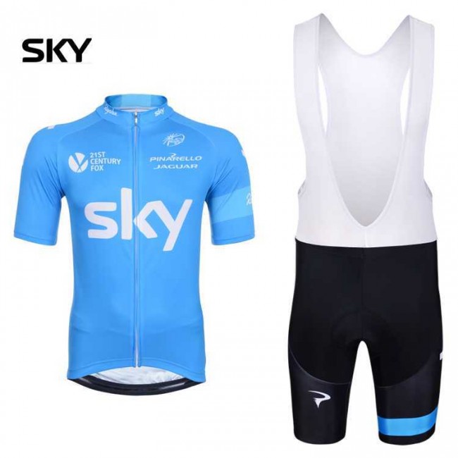 Teams Sky 2014 Fahrradbekleidung Radteamtrikot Kurzarm+Kurz Radhose Kaufen blau KRY6E Teams Sky 2014 Fahrradbekleidung Radteamtrikot Kurzarm+Kurz Radhose Kaufen blau KRY6E