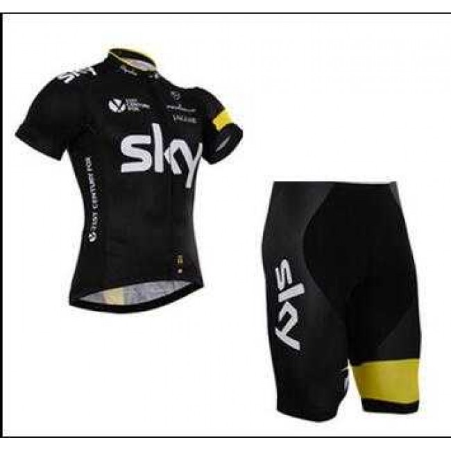 2015 Sky Fahrradbekleidung Radtrikot+Fietsbroeken B9TGB 2015 Sky Fahrradbekleidung Radtrikot+Fietsbroeken B9TGB