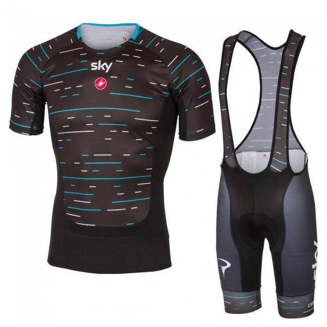 2017 Sky Fahrradbekleidung Radteamtrikot Kurzarm+Kurz Radhose Kaufen 1X9TD 2017 Sky Fahrradbekleidung Radteamtrikot Kurzarm+Kurz Radhose Kaufen 1X9TD