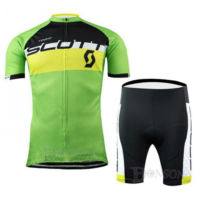 2015 Scott RC Fahrradbekleidung Satz Fahrradtrikot Kurzarm Trikot und Kurz Radhose grün SNTIL 2015 Scott RC Fahrradbekleidung Satz Fahrradtrikot Kurzarm Trikot und Kurz Radhose grün SNTIL