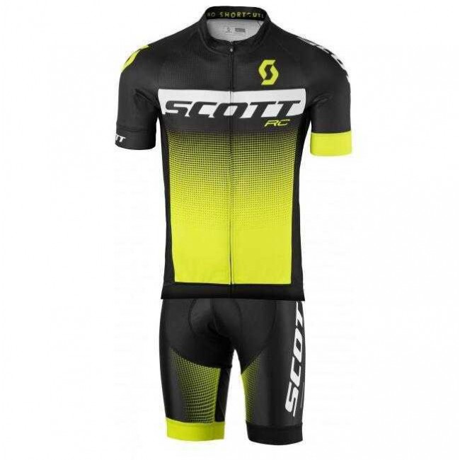 2016-2017 Scott RC Fahrradbekleidung Radteamtrikot Kurzarm+Kurz Radhose Kaufen gelb VIH11 2016-2017 Scott RC Fahrradbekleidung Radteamtrikot Kurzarm+Kurz Radhose Kaufen gelb VIH11