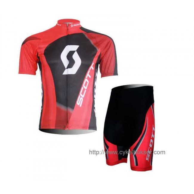 Scott RC Pro Radbekleidung Radtrikot Kurzarm und Fahrradhosen Kurz Rot Schwarz I U1FLR Scott RC Pro Radbekleidung Radtrikot Kurzarm und Fahrradhosen Kurz Rot Schwarz I U1FLR