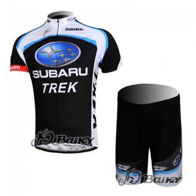 Subaru Trek Pro Team Radbekleidung Radtrikot Kurzarm und Fahrradhosen Kurz Schwarz ZQXXG Subaru Trek Pro Team Radbekleidung Radtrikot Kurzarm und Fahrradhosen Kurz Schwarz ZQXXG
