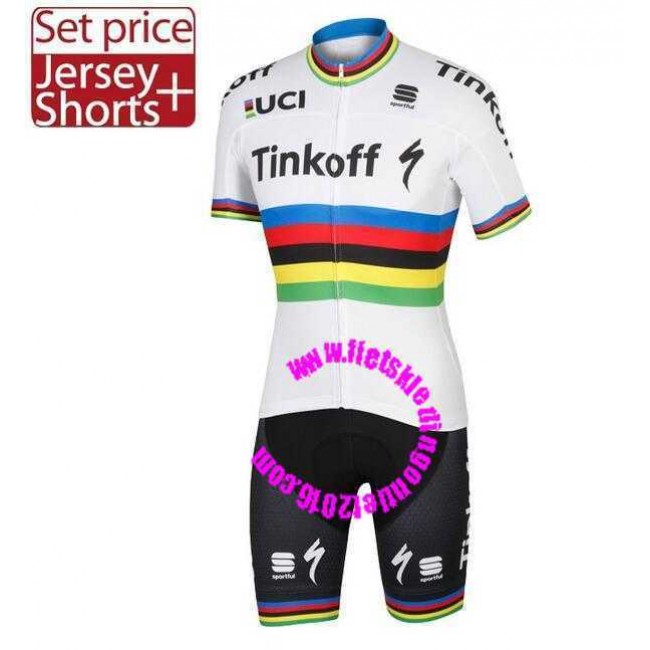 2016 Tinkoff World Champion Fahrradbekleidung Radteamtrikot Kurzarm+Kurz Radhose Kaufen U32JC 2016 Tinkoff World Champion Fahrradbekleidung Radteamtrikot Kurzarm+Kurz Radhose Kaufen U32JC