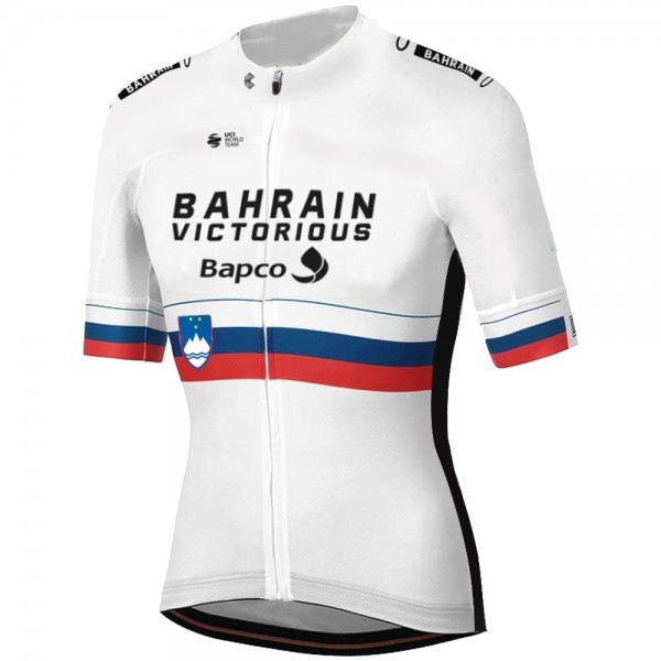 Weiß Slovenia Tour De France Bahrain Victorious 2021 Fahrradtrikot Radsport 100 Weiß Slovenia Tour De France Bahrain Victorious 2021 Fahrradtrikot Radsport 100