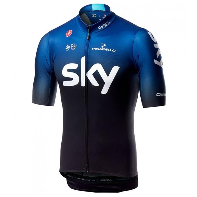 TEAM SKY 2019 Fahrradbekleidung Radtrikot 2IIN9 TEAM SKY 2019 Fahrradbekleidung Radtrikot 2IIN9