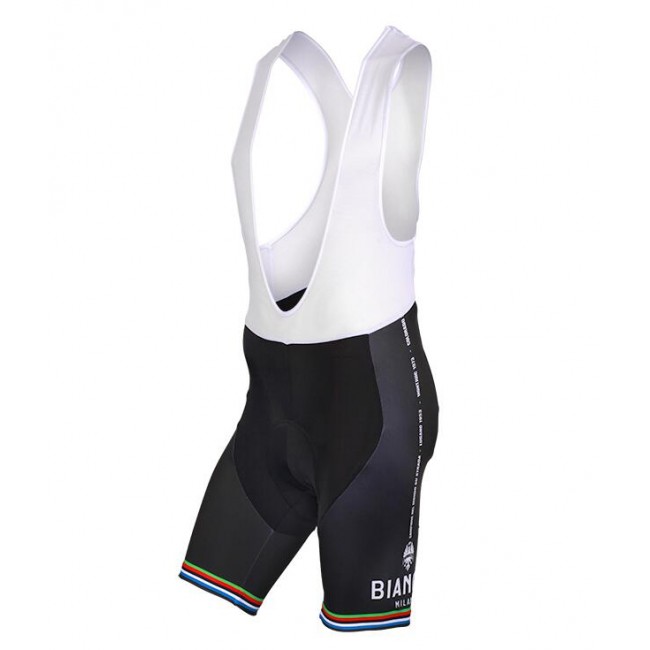 BIANCHI MILANO New Pride white Kurz Trägerhose D32S6 BIANCHI MILANO New Pride white Kurz Trägerhose D32S6
