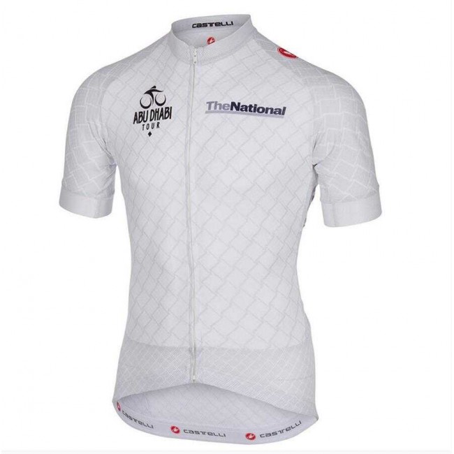 2015 Abu Dhabi Tour Fahrradtrikot Radsport weiß A8305 2015 Abu Dhabi Tour Fahrradtrikot Radsport weiß A8305