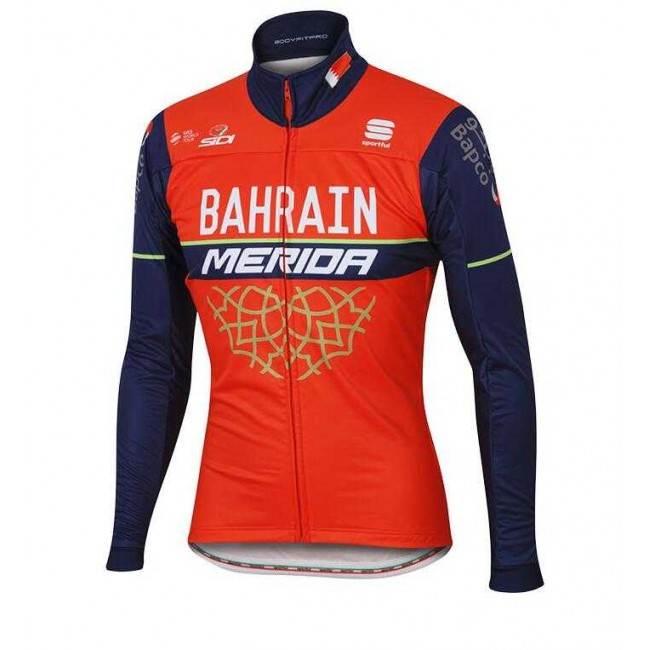 2017 Bahrain Merida Fahrradbekleidung Radtrikot Langarm FZ3ZW 2017 Bahrain Merida Fahrradbekleidung Radtrikot Langarm FZ3ZW
