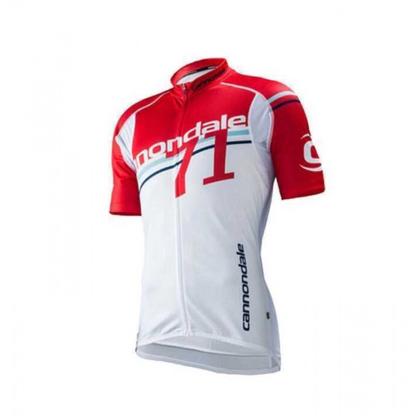 2016 Cannondale Rot weiß Fahrradtrikot Radsport 8IBKW
