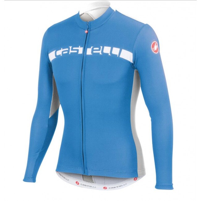 2016 Castelli Prologo 4.0 Fahrradbekleidung Radtrikot Langarmen blau 63HKY 2016 Castelli Prologo 4.0 Fahrradbekleidung Radtrikot Langarmen blau 63HKY