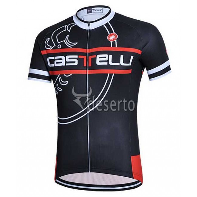 2015 Castelli Fahrradtrikot Radsport Schwarz 5UPAU 2015 Castelli Fahrradtrikot Radsport Schwarz 5UPAU