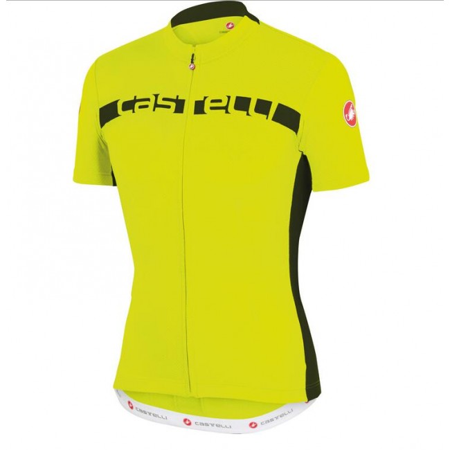 2016 Castelli Prologo 4.0 Fahrradbekleidung Radtrikot gelb FWS3H 2016 Castelli Prologo 4.0 Fahrradbekleidung Radtrikot gelb FWS3H