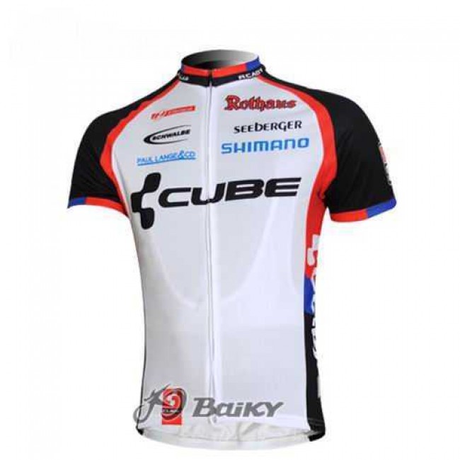 Cube Fintro Pro Team Fahrradtrikot Radsport weiß Schwarz INJNP Cube Fintro Pro Team Fahrradtrikot Radsport weiß Schwarz INJNP