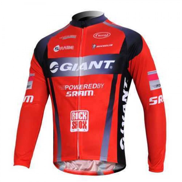 Giant Sram Pro Team Radtrikot Langarm Rot Schwarz 70P0K Giant Sram Pro Team Radtrikot Langarm Rot Schwarz 70P0K