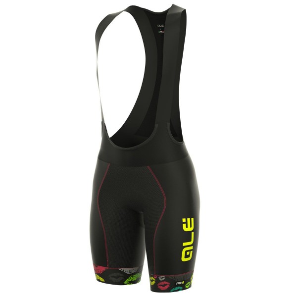 Damen Ale Graphic PRR Smack-roze Kurz Trägerhose DNENV