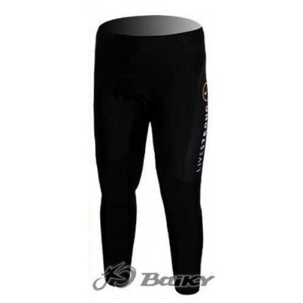 Livestrong Lange Fahrradhose Schwarz weiß DY4JA Livestrong Lange Fahrradhose Schwarz weiß DY4JA