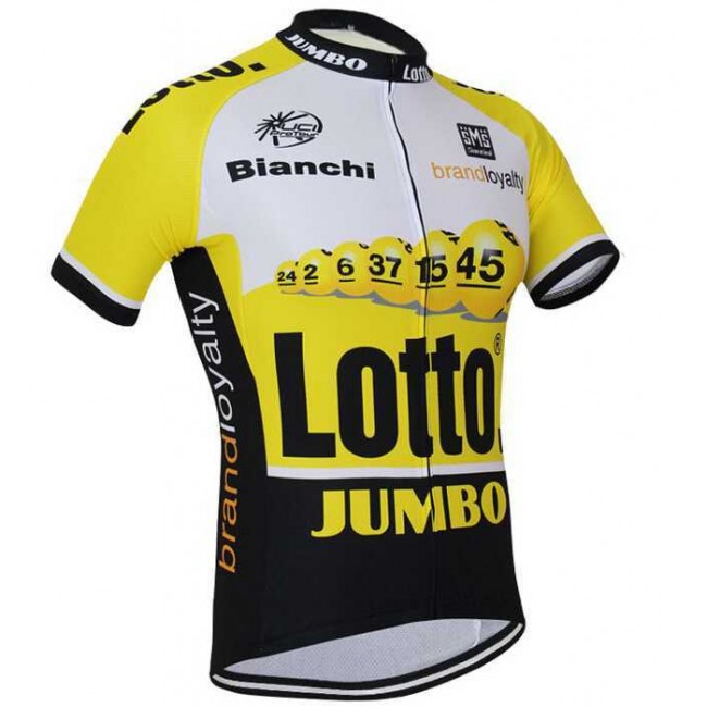 2015 Lotto NL JUMBO Fahrradtrikot Radsport 4P684 2015 Lotto NL JUMBO Fahrradtrikot Radsport 4P684