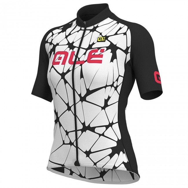 Damen Ale Solid Cracle-weiß Fahrradbekleidung Radtrikot I0UCY Damen Ale Solid Cracle-weiß Fahrradbekleidung Radtrikot I0UCY