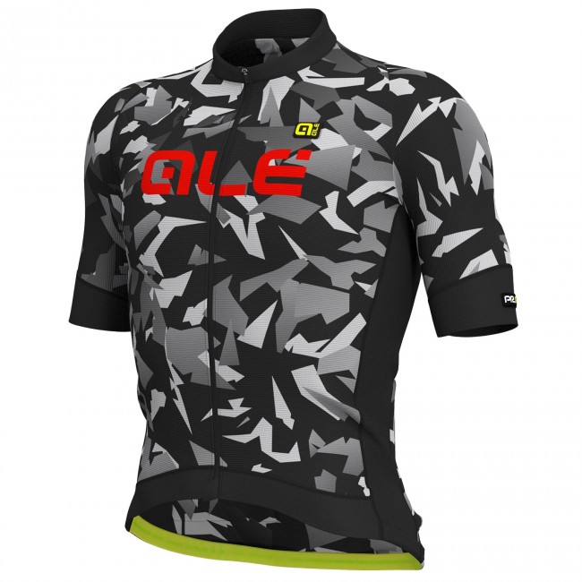 Ale Graphics PRR Glass-Schwarz grijs Fahrradbekleidung Radtrikot GG9DW Ale Graphics PRR Glass-Schwarz grijs Fahrradbekleidung Radtrikot GG9DW