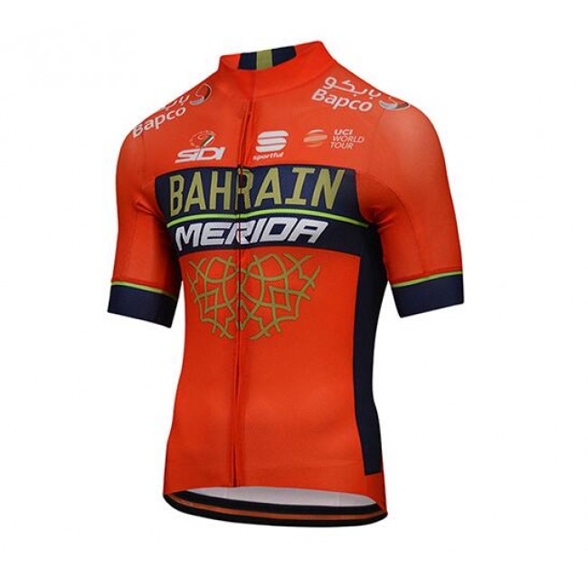 Bahrain Merida 2018 Fahrradbekleidung Radtrikot 4NUET Bahrain Merida 2018 Fahrradbekleidung Radtrikot 4NUET